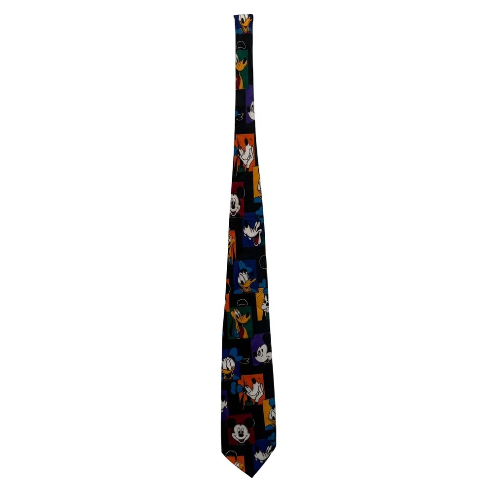 Balancine Inc. Disney Necktie Mickey‎ Mouse Donald Duck Goofy